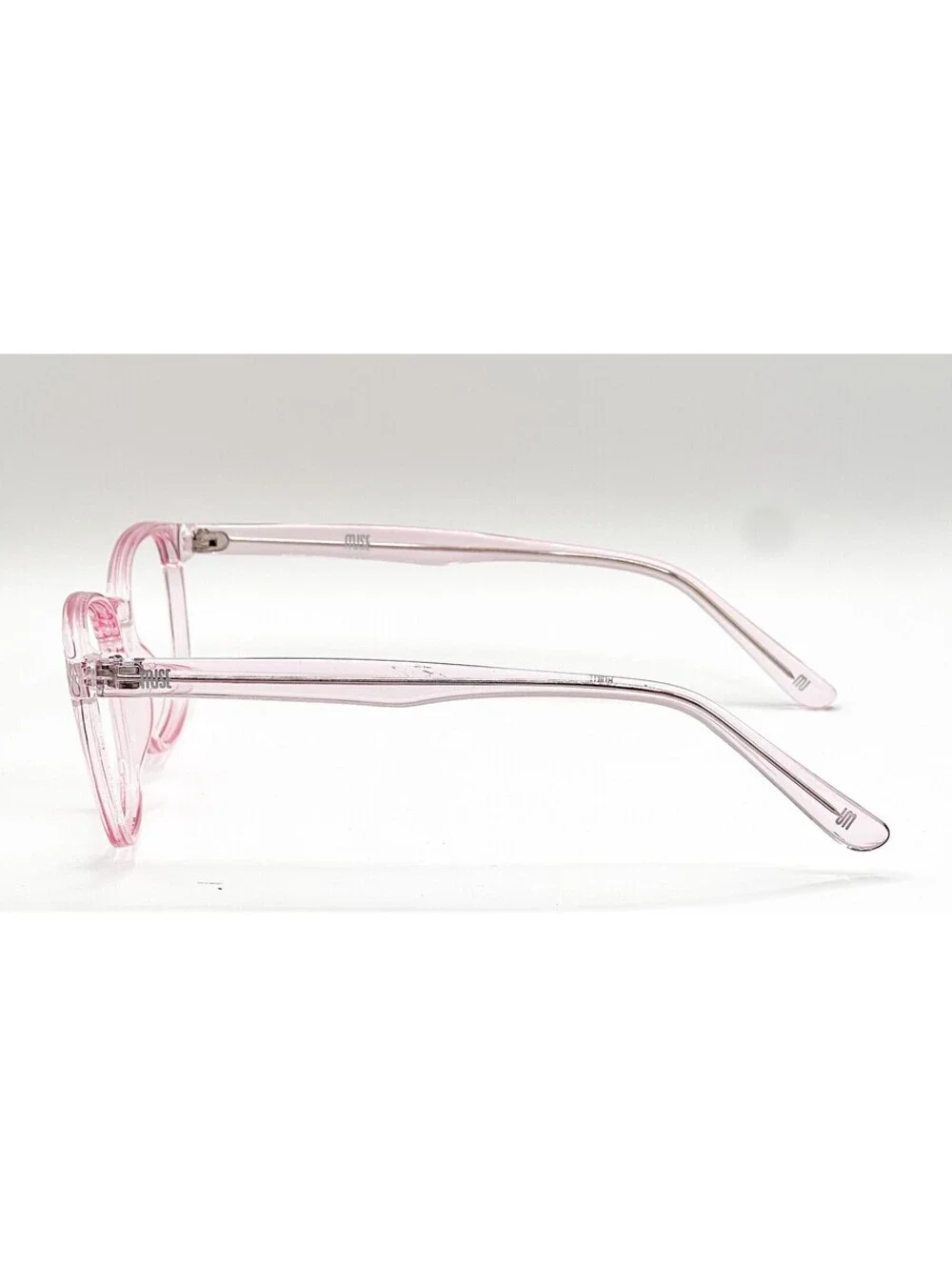 Muse 35-002346 Pink Clear Rectangle Authentic Eyeglass Frames 53-18-145